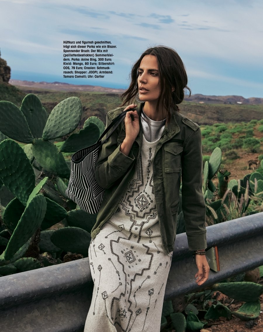 Midikennov top model Helena Šopar za DONNA magazin