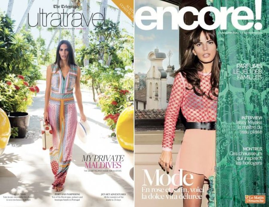 Midikennov top model Helena Šopar za naslovnice magazina Telegraph i Encore