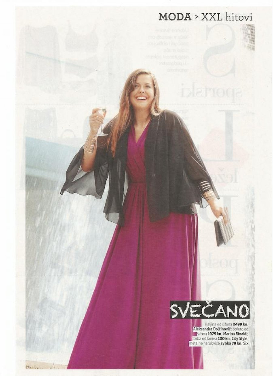 Midikennov + size model Iva Peranović za Gloria IN magazin