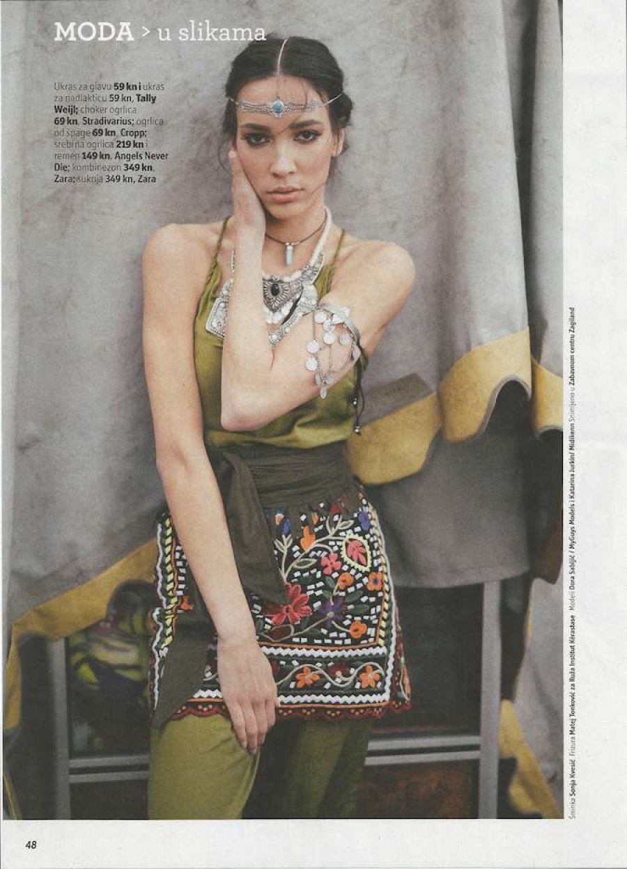 Midikennovo novo lice Katarina Jurkin u novom editorijalu magazina Gloria IN specijal