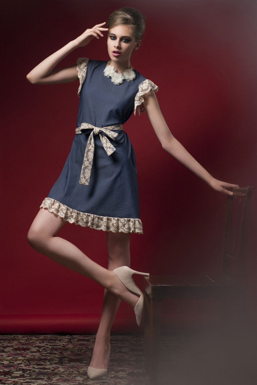 Midikennov model Monika Galić za lookbook by Moda.hr