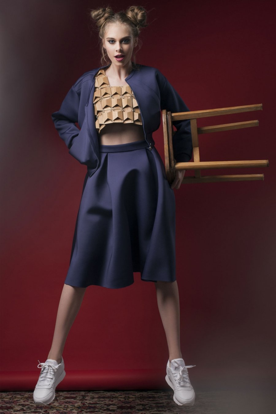 Midikennov model Monika Galić za lookbook by Moda.hr