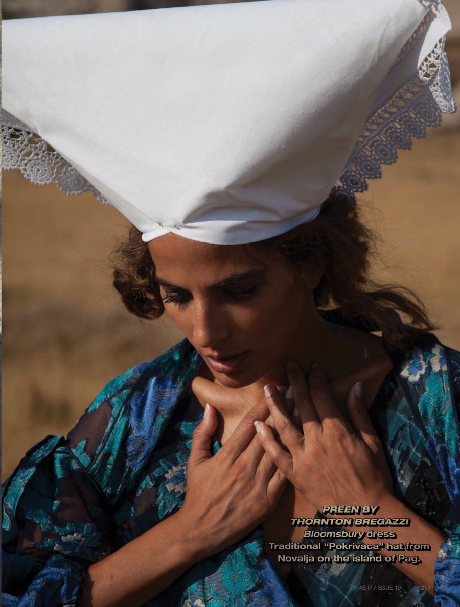 Midikennov top model Helena Šopar za najnoviji editorijal AS IF magazina