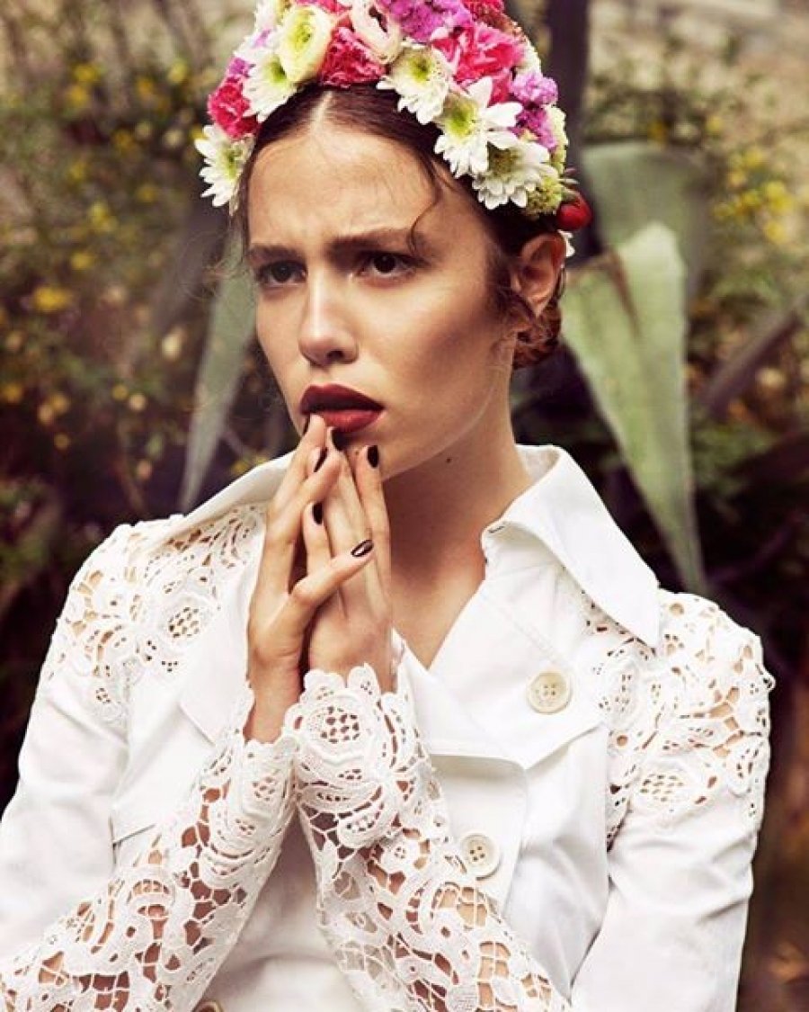 Midikennov model Barbara Micek za magazin GOLF