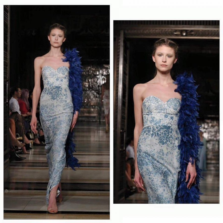 Midikennovi modeli Alena i Andrea na London fashion weeku