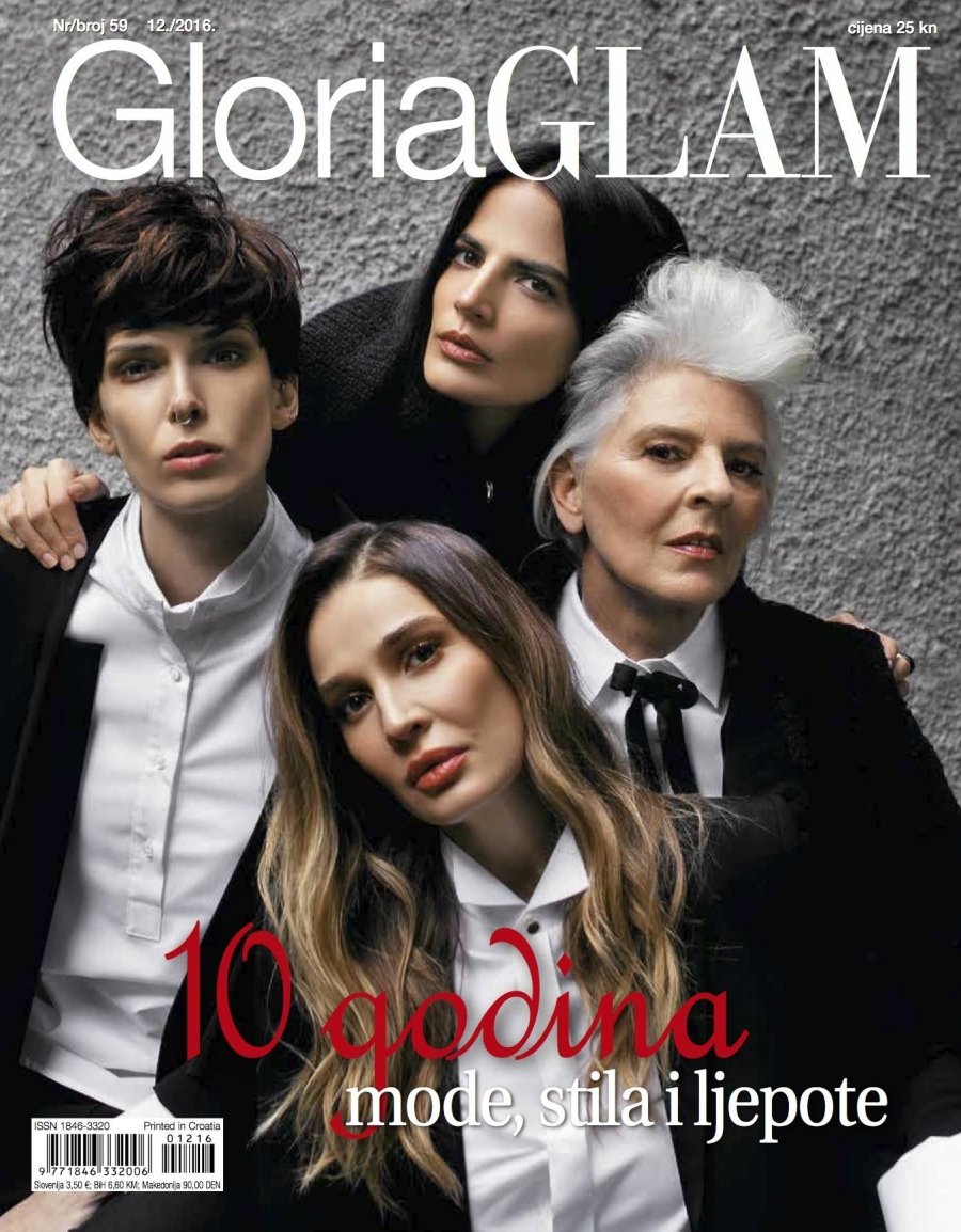Midikennov top model Helena Šopar za naslovnicu Gloria Glam